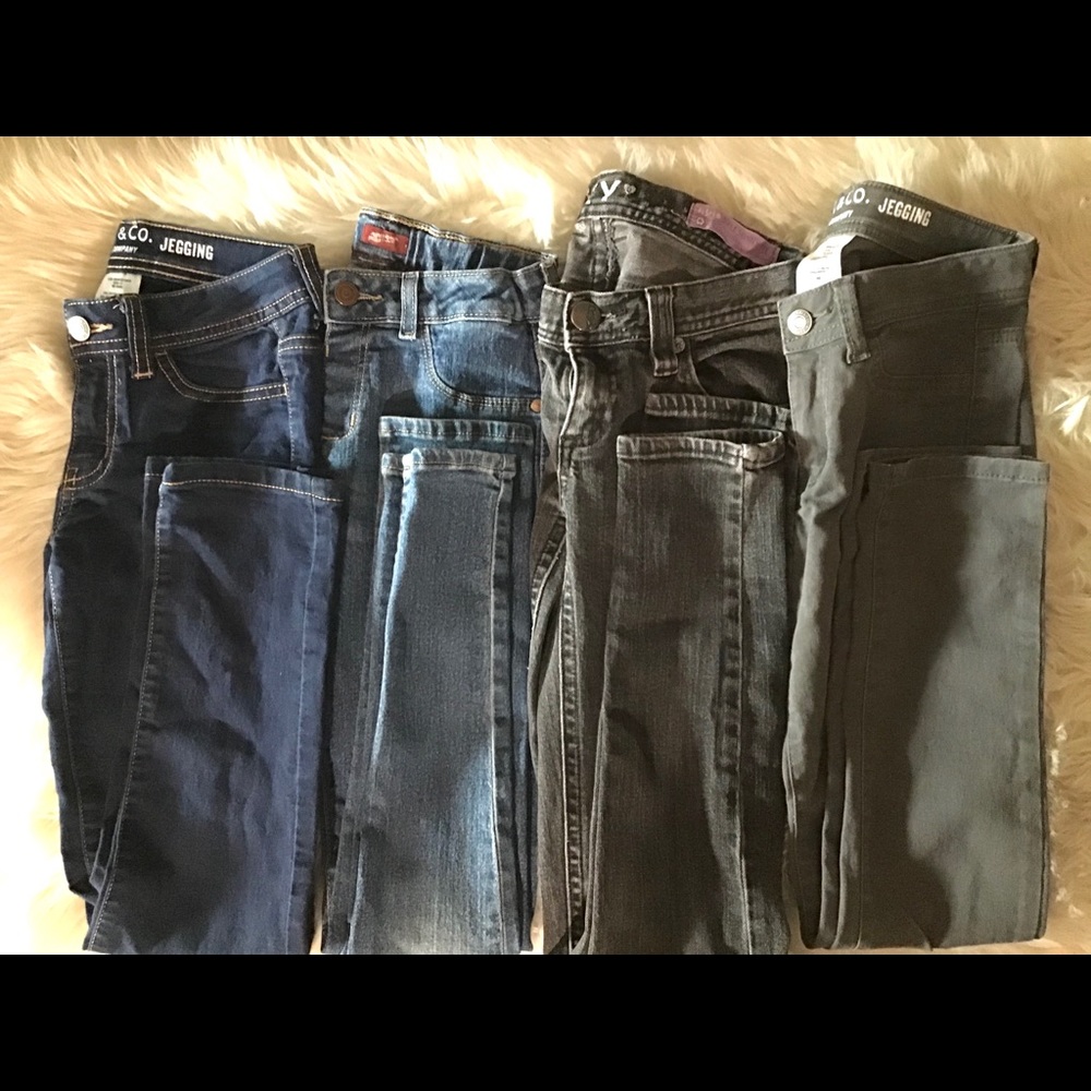 * bundle of girls skinny jeans/jagging’s